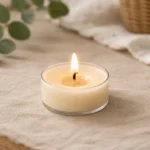 Sojų vaško arbatinės žvakutės