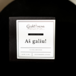 Sojų vaško žvakė aš galiu