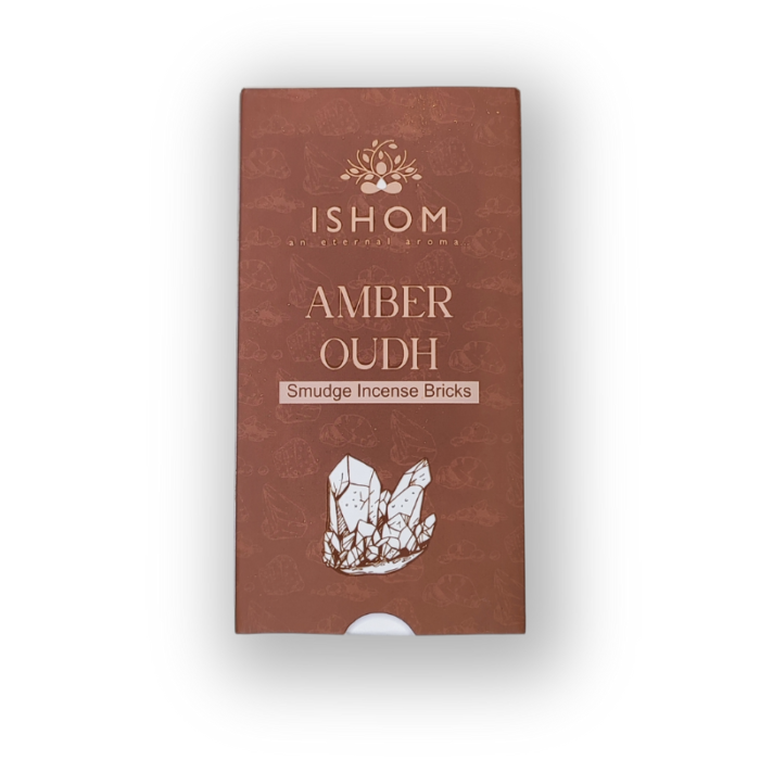 ISHOM smilkalų plytelės - Amber Oudh