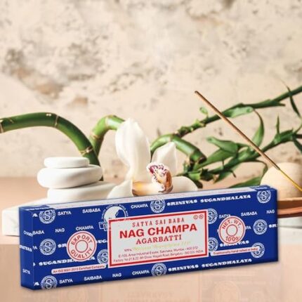 Satya smilkalai, kurių aromatas atspindi Nag Champa gėlę