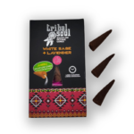 Tribal atgalinio srauto smilkalai White Sage + Lavender