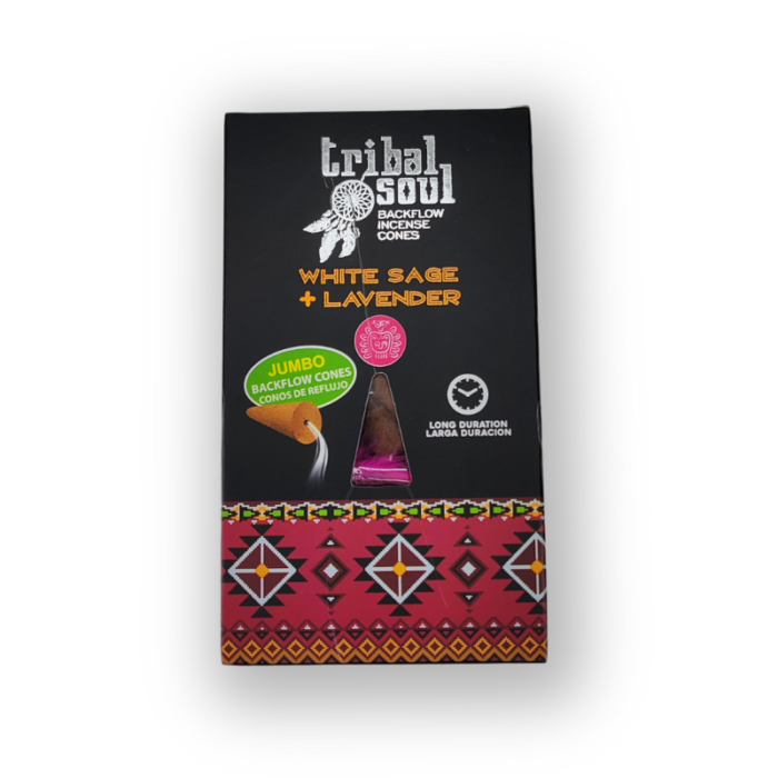 Atbulinio srauto smilkalai Tribal White Sage + Lavender