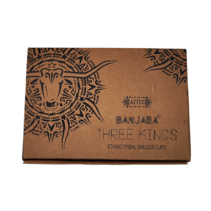 Banjara smilkalų dervos taurelės Three Kings