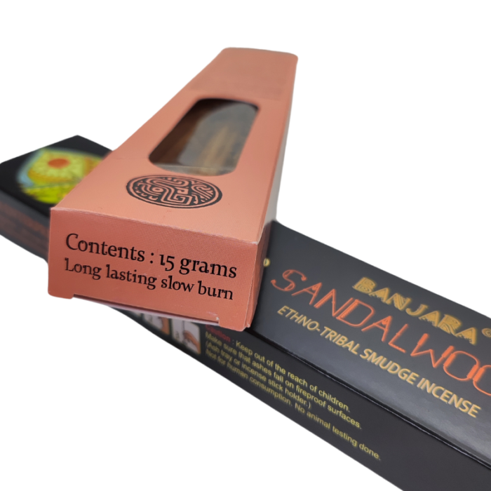 Banjara Tribal Sandalwood ilgai išliekantys smilkalai