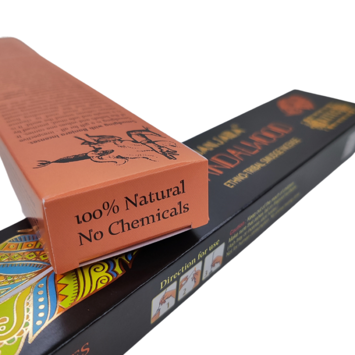 Banjara Tribal Sandalwood smilkalai be cheminių medžiagų