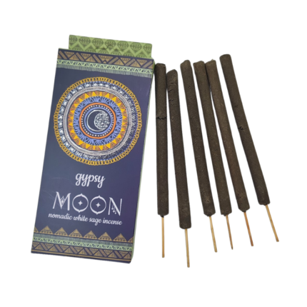 Banjara Gypsy Nomadic White Sage MOON smilkalai