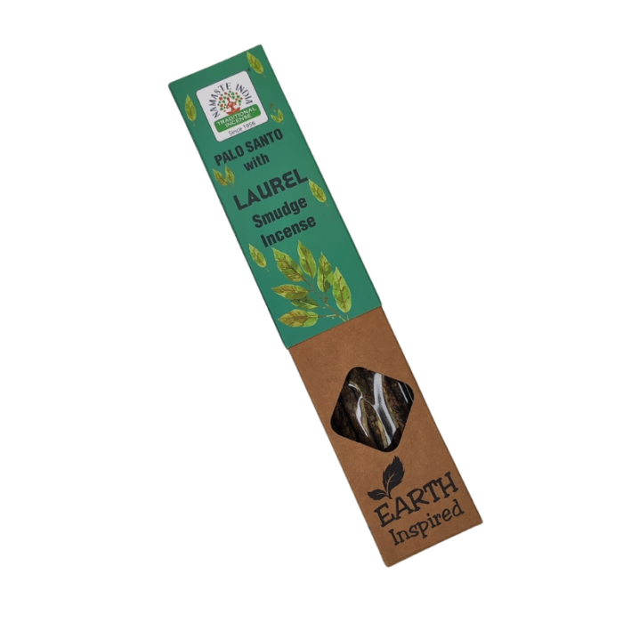 Namaste India Earth Palo Santo with Laurel smilkalai