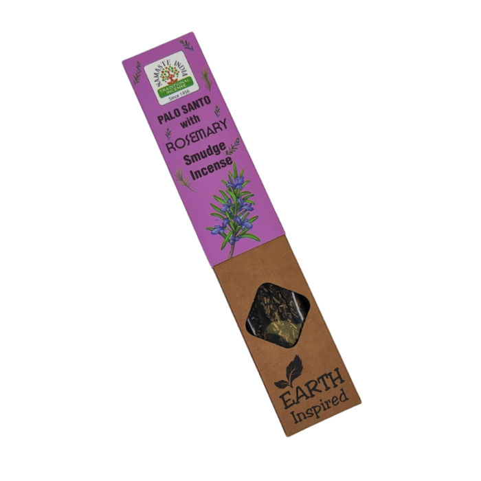 Namaste India Earth Palo Santo with Rosemary smilkalai
