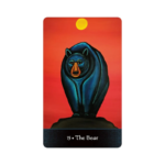 Afro Goddess Lenormand Orakulo kortos 15 The Bear