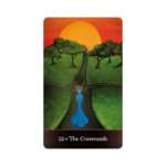 Afro Goddess Lenormand Orakulo kortos 22 The Crossroads