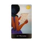 Afro Goddess Lenormand Orakulo kortos 27 The Letter