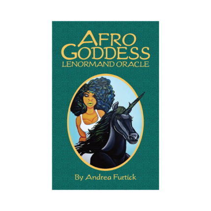 Afro Goddess Lenormand Orakulo kortos viršelis