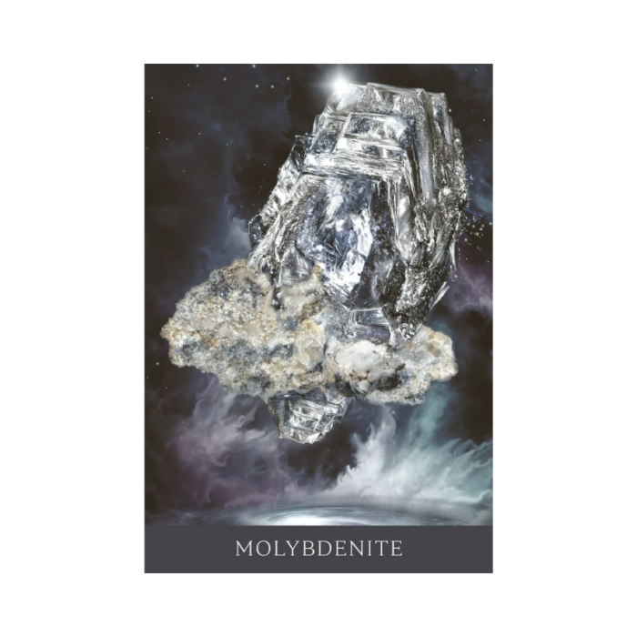 Blue Angel Crystal Second Edition Orakulo kortos molybdenite