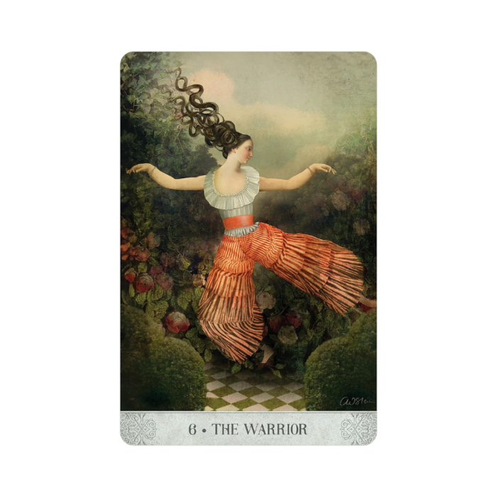 Botanical Dreams Orakulo kortos 6 The Warrior