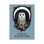 Crystal Ball Pocket Orakulo kortos listen to your intuition