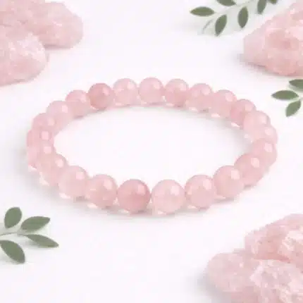 Rožinio kvarco apyrankė 8mm