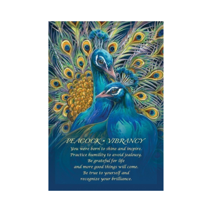 Spirit Of The Animals Orakulo kortos Feacoock Vibrancy