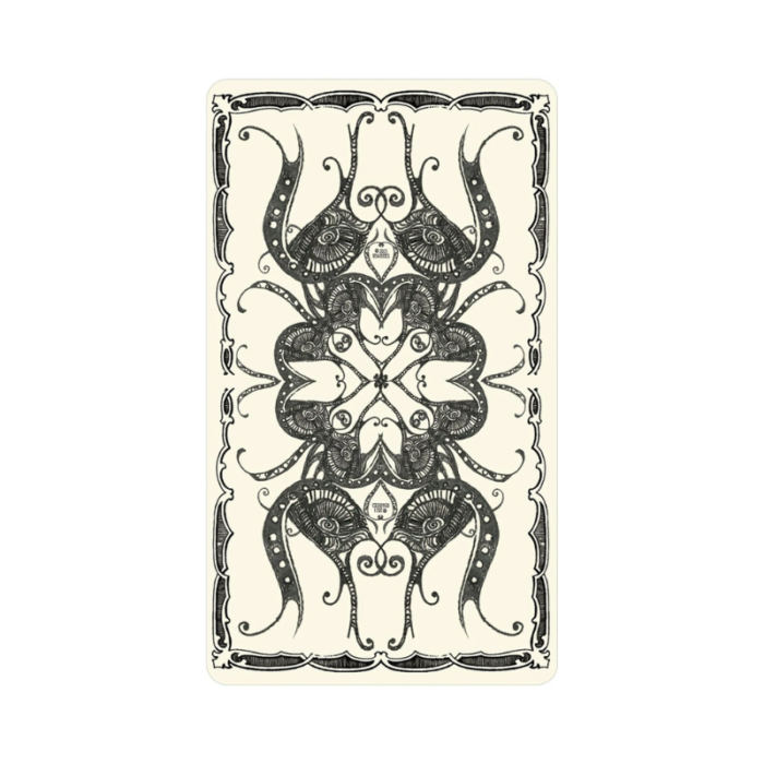 Tarot Of The Abyss Taro kortos back side