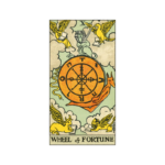 Tarot Original 1909 Taro kortos wheel and fortune