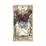 Tarot Vintage Taro kortos the lovers