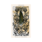 The Medieval Feathers Taro kortos six of cups