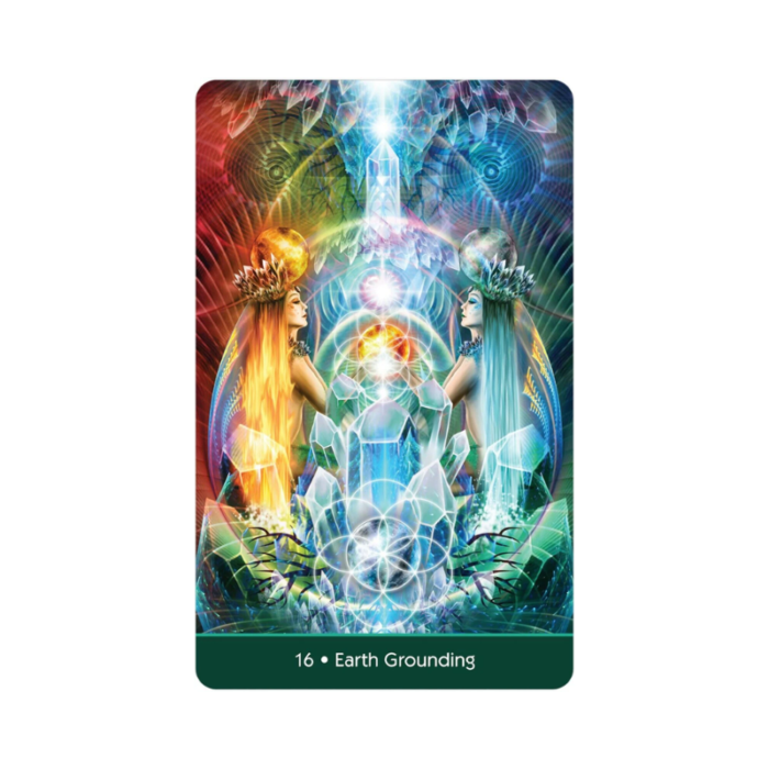 Visions Of The Soul Meditacijos ir Portalo kortos 16 Earth Grounding
