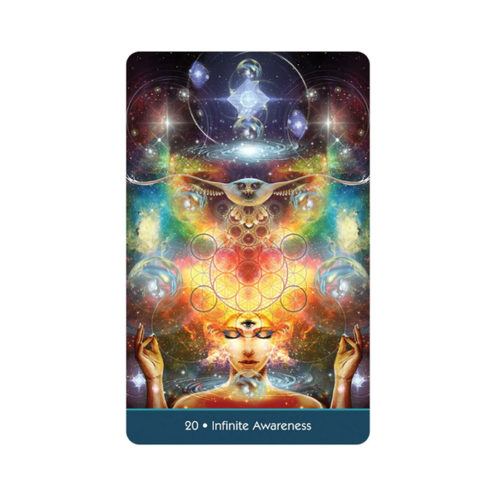 Visions Of The Soul Meditacijos ir Portalo kortos 20 Infinite Awareness
