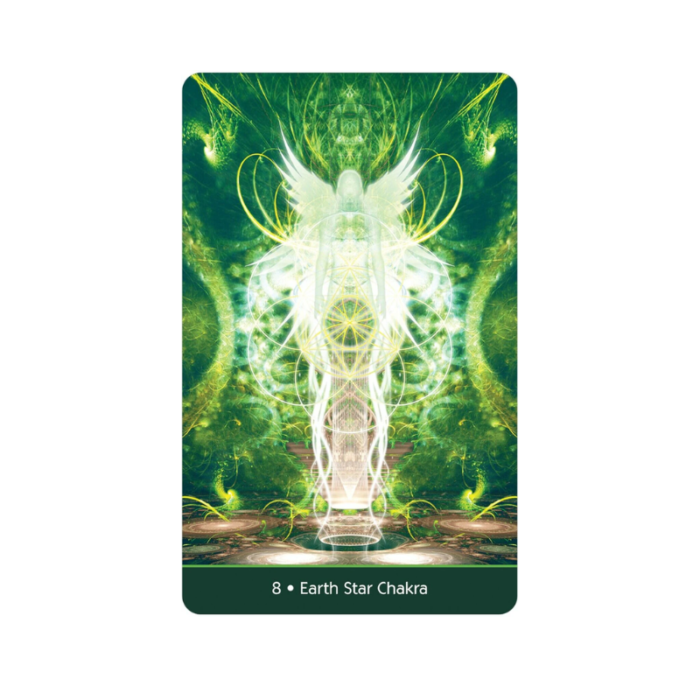 Visions Of The Soul Meditacijos ir Portalo kortos 8 Earth Star Chakra
