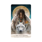 Wild Woman Rising Orakulo kortos 1. Howl With Fierceness