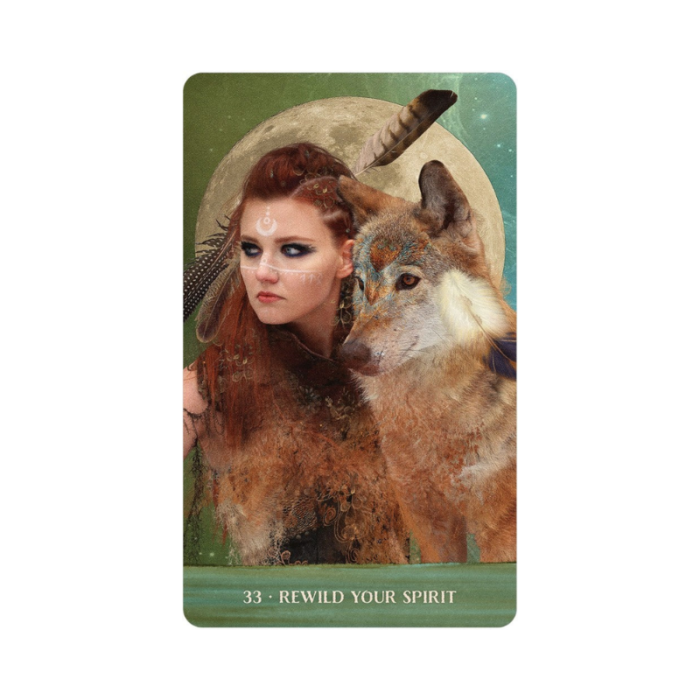 Wild Woman Rising Orakulo kortos 33 rewild your spirit