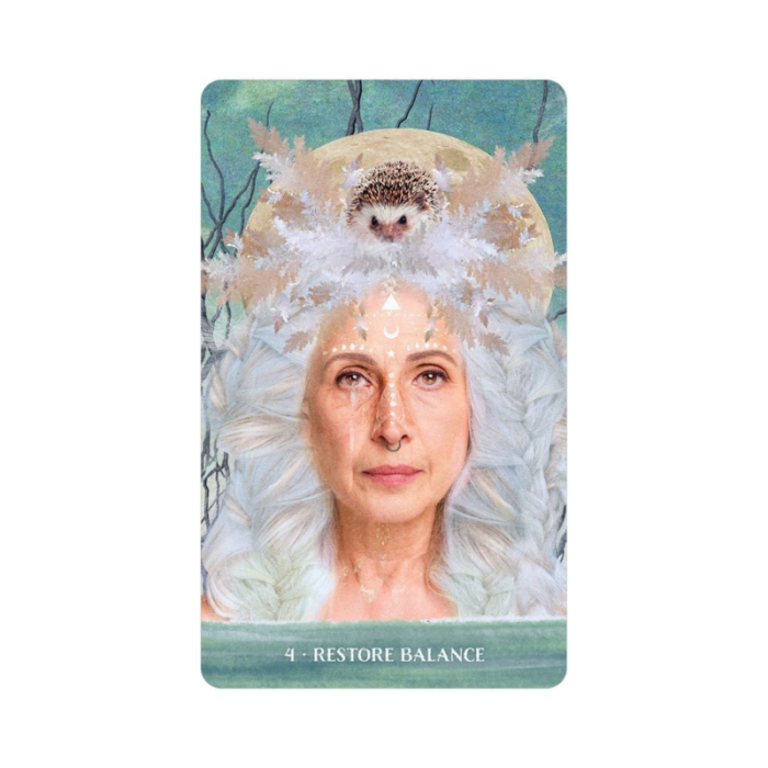 Wild Woman Rising Orakulo kortos 4 Restore balance
