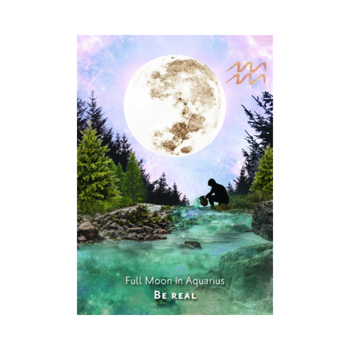 Moonology Manifestation Orakulo kortos be real