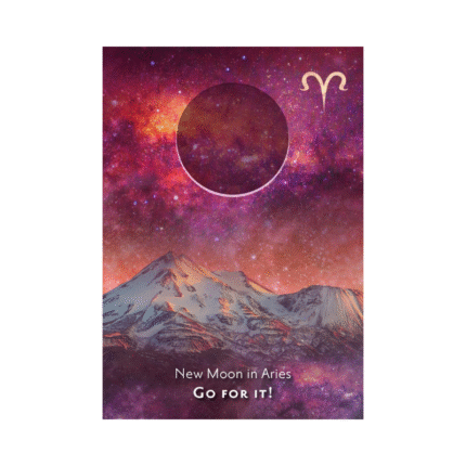Moonology Manifestation Orakulo kortos go for it