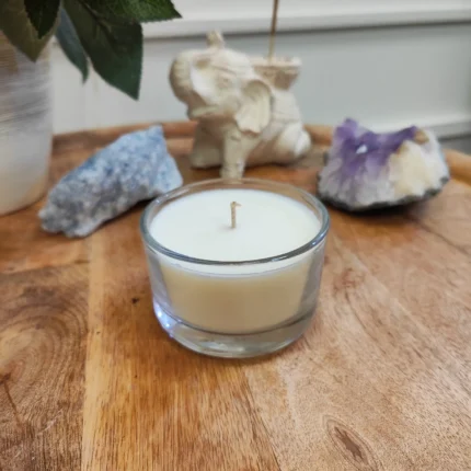 Tvariai atgimusi sojų vaško žvakė