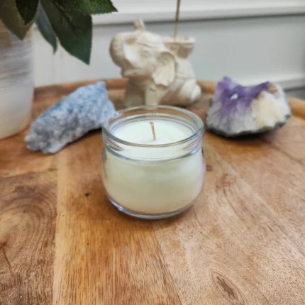 Tvariai atgimusi sojų vaško žvakė