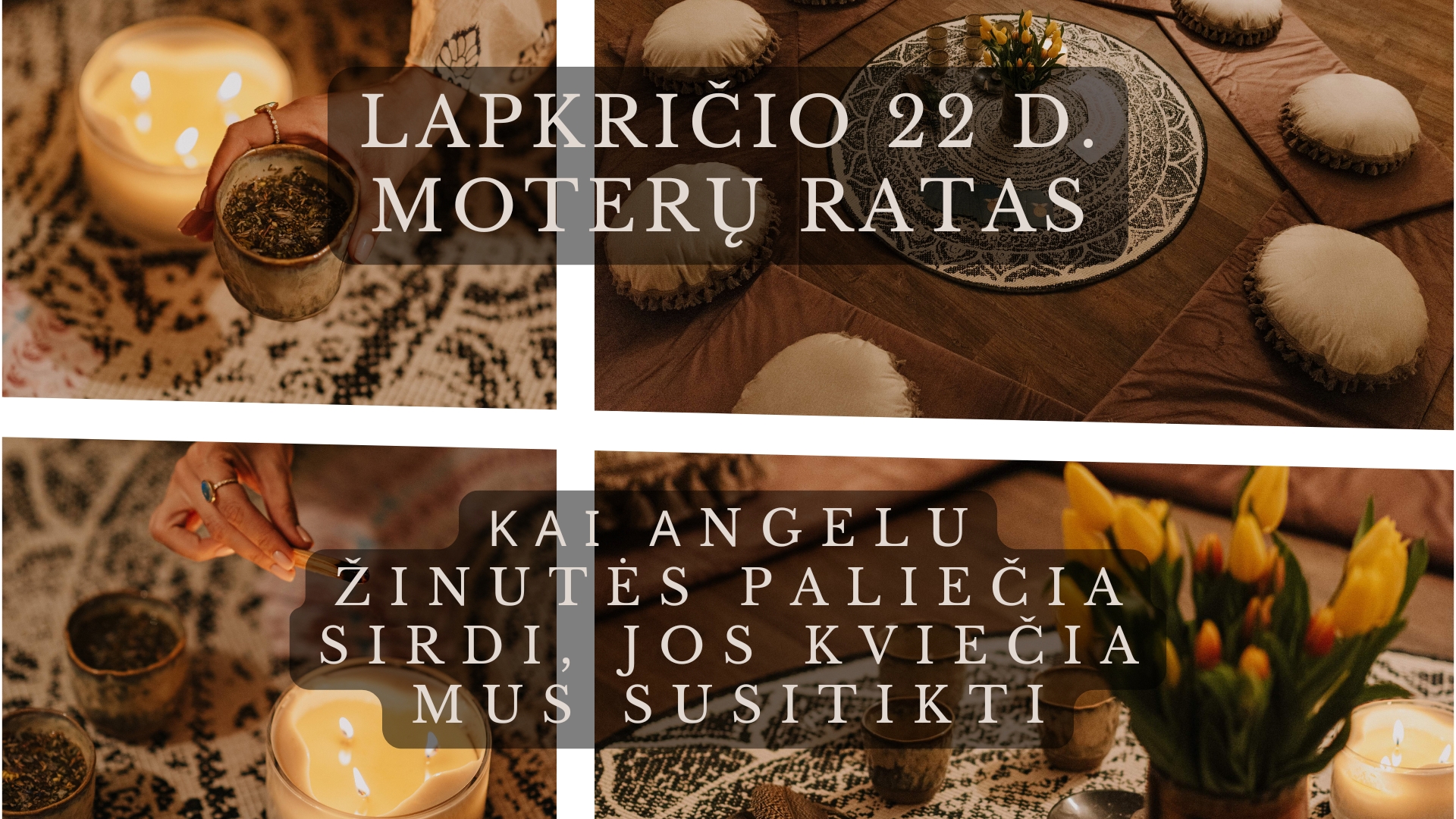 Moterų ratas: „Grįžimas į save“ su RAE sielos erdve