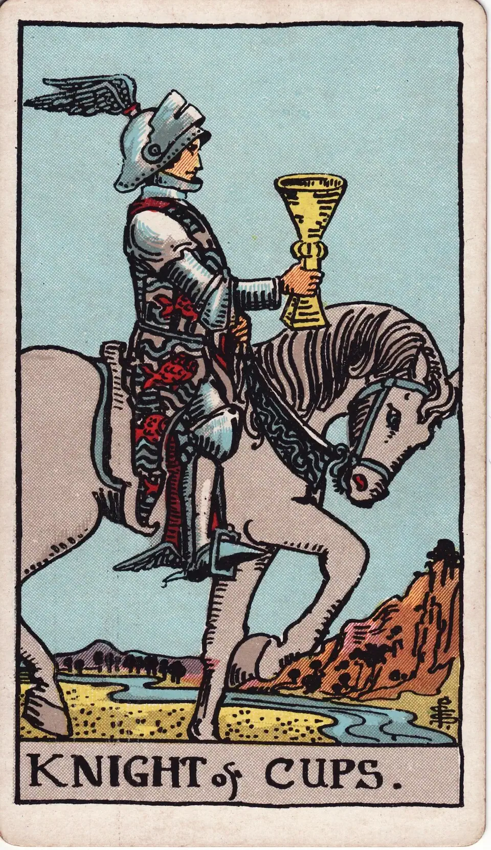 Taurių Riteris (Knight of Cups)