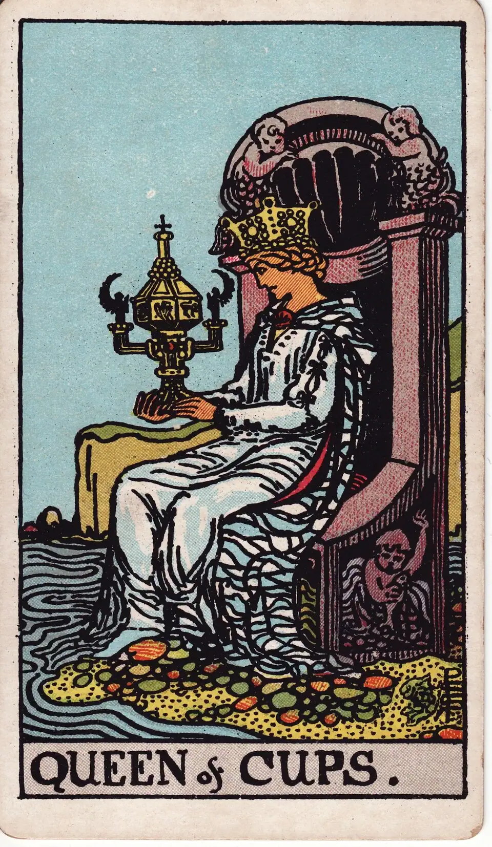 Taurių Karalienė (Queen of Cups)