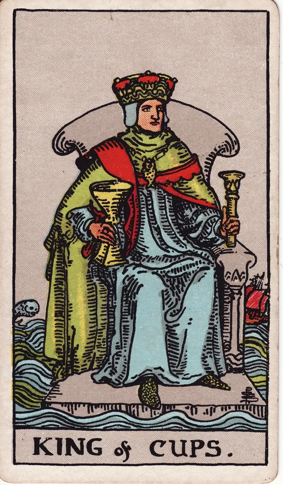 Taurių Karalius (King of Cups)