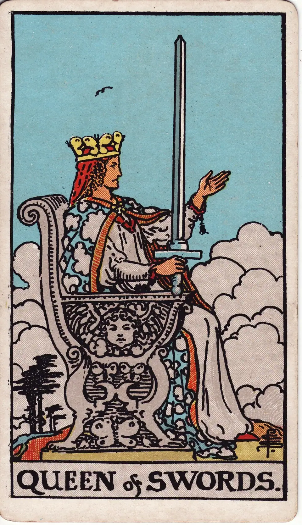 Kardų Karalienė (Queen of Swords)
