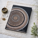 Užrašų knygutė su mandalos motyvais
