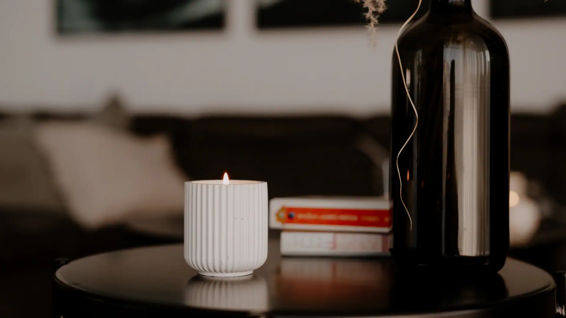 Namų žvakės su išskirtiniu dizainu