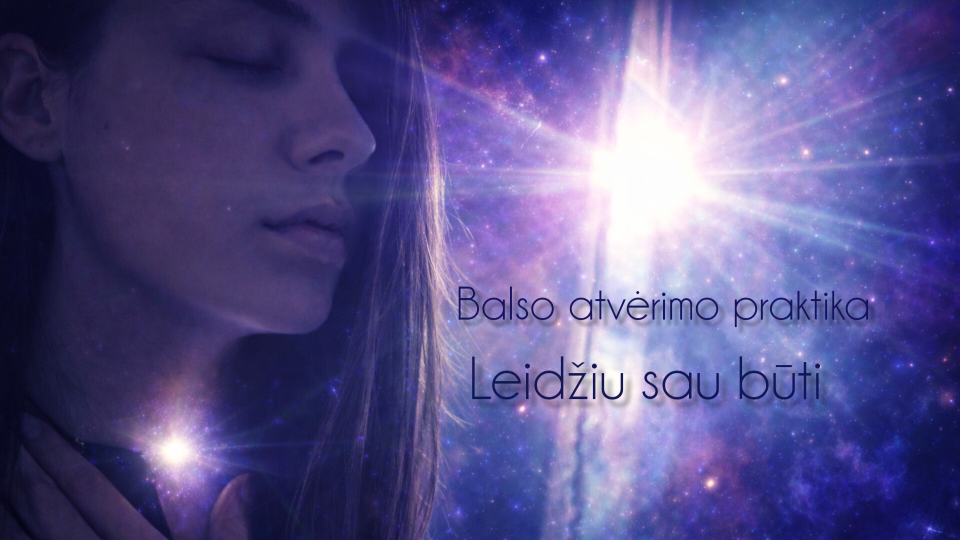 Balso atvėrimo praktika