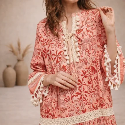 Boho stiliaus suknelė - Solyra