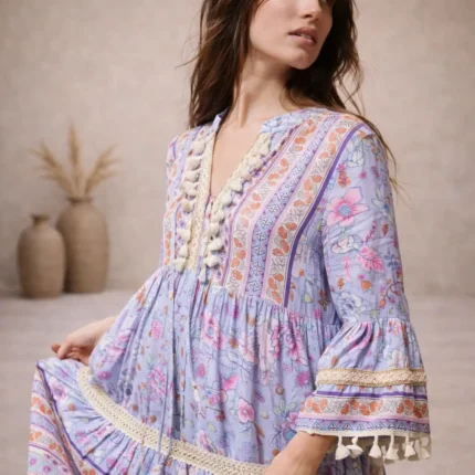 Boho stiliaus suknelė - Marzelle