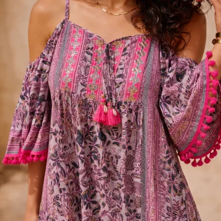 Boho stiliaus suknelė - Liora