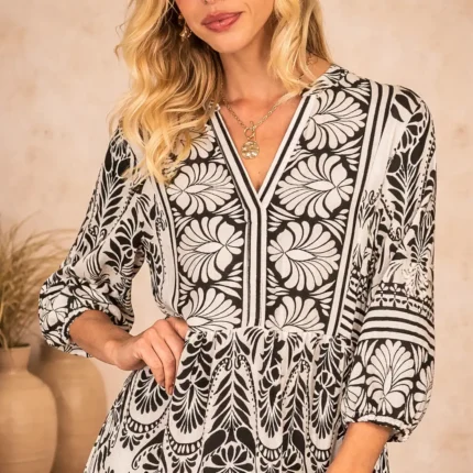 Boho stiliaus suknelė - Odelisse