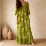 Bohemiško stiliaus palaidinės ir kelnių komplektas - Soline