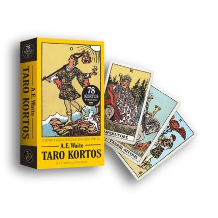 A.E. Waite Taro kortos lietuvių kalba 369 Cards
