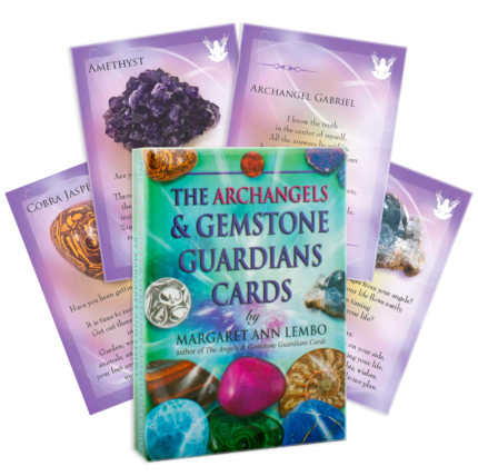 Archangels and Gemstone Guardians oracle kortos Findhorn Press